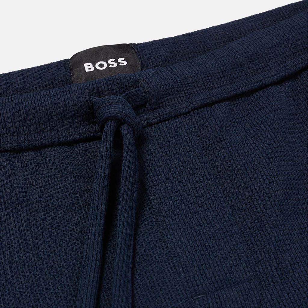 Boss Bodywear Waffle-Knit Cotton-Blend Pants - S